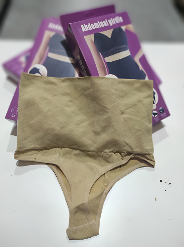 Tanga moldeadora de cadera beige S/M - additional image 2